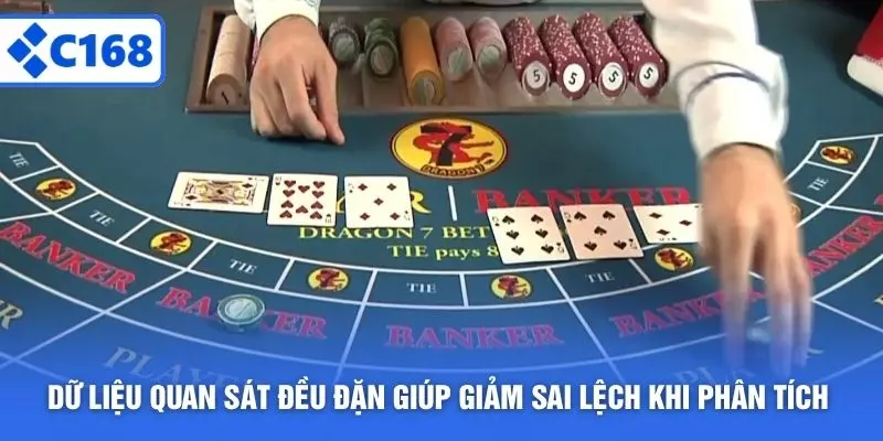 Dữ liệu quan sát đều đặn giúp giảm sai lệch khi phân tích 